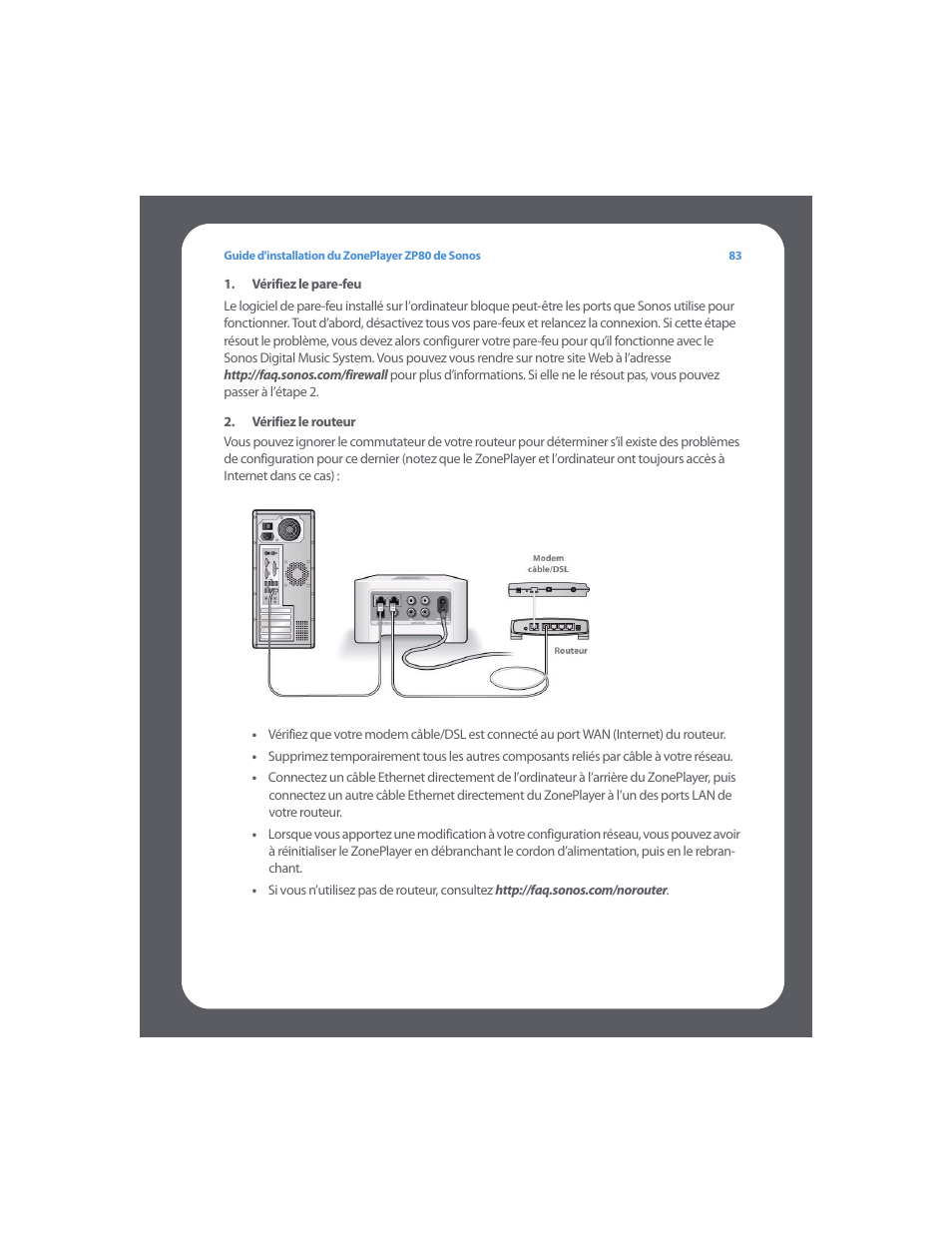 Sonos ZonePlayer ZP80 User Manual | Page 87 / 128