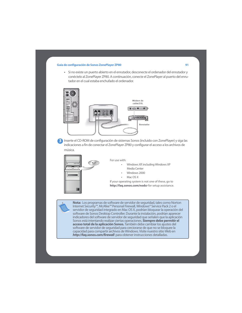 Sonos ZonePlayer ZP80 User Manual | Page 95 / 128