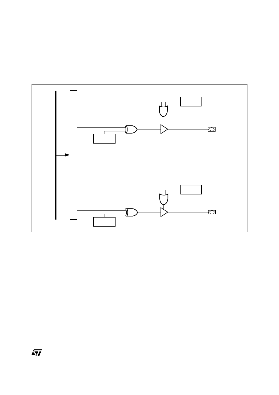 External chip select, Figure 64. port d external chip select signals, Figure | ST & T UPSD3212C User Manual | Page 121 / 163