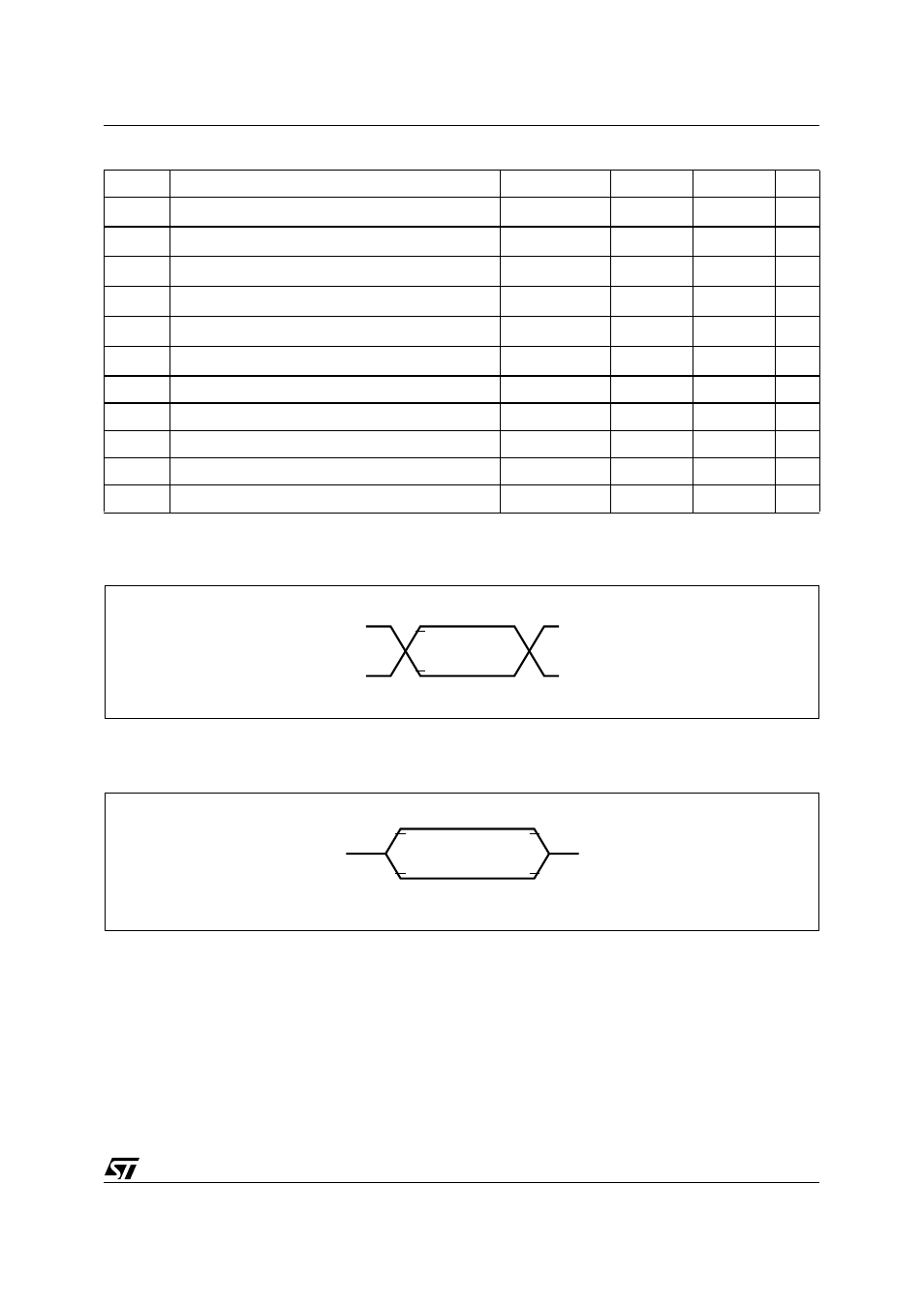 Table 142. isc timing (3v devices), Figure 83. mcu module ac measurement i/o waveform, Figure 84. psd module ac float i/o waveform | ST & T UPSD3212C User Manual | Page 155 / 163