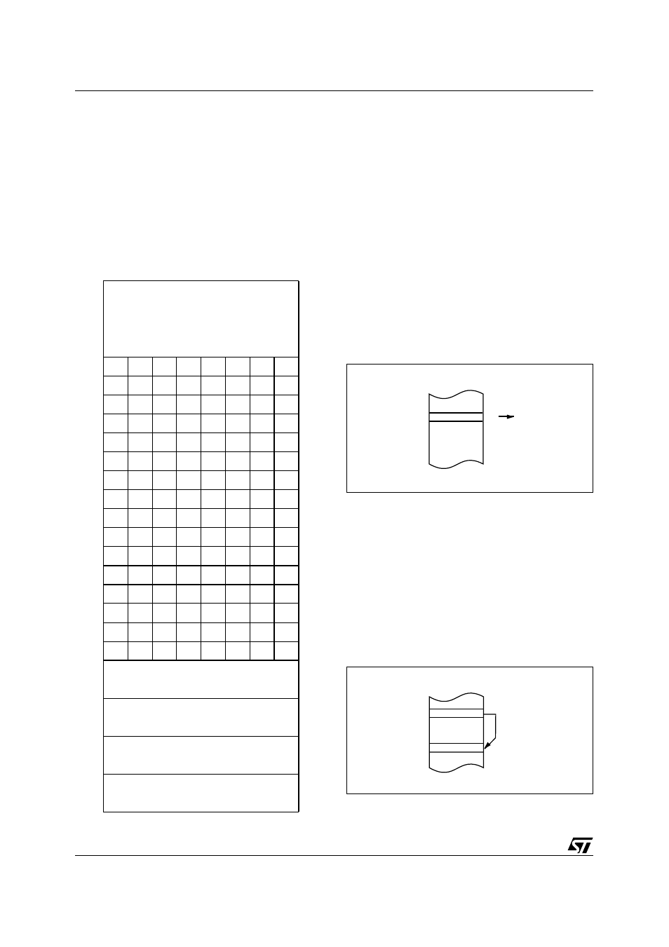 Table 3. ram address, Addressing modes, Figure 11. direct addressing | Figure 12. indirect addressing | ST & T UPSD3212C User Manual | Page 16 / 163