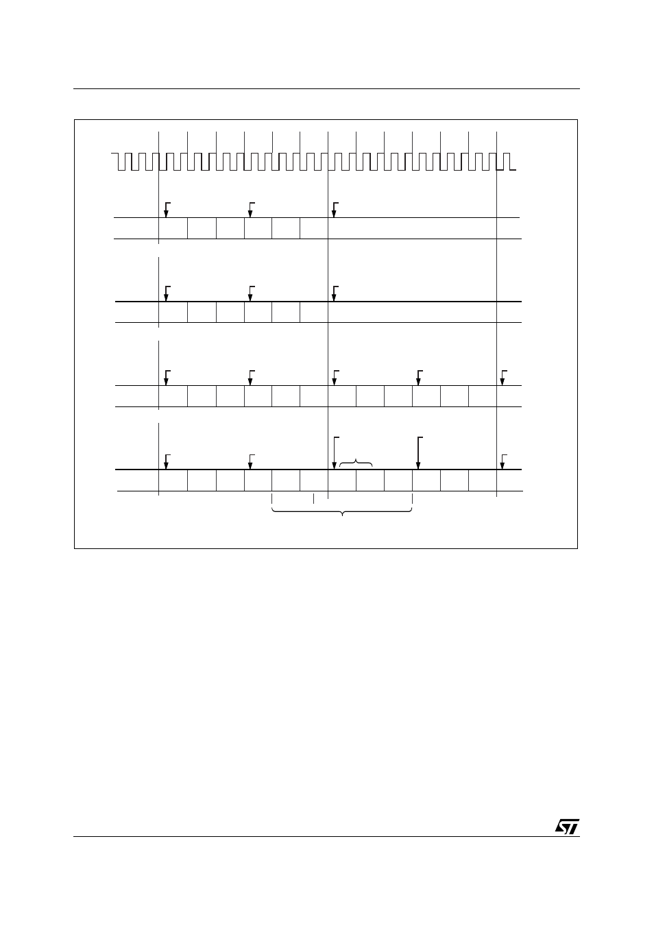 Figure 14. state sequence in upsd321x devices, Figure, Begi | ST & T UPSD3212C User Manual | Page 26 / 163