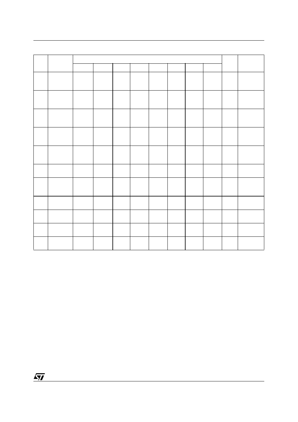 Table 49. pwm sfr memory map | ST & T UPSD3212C User Manual | Page 69 / 163