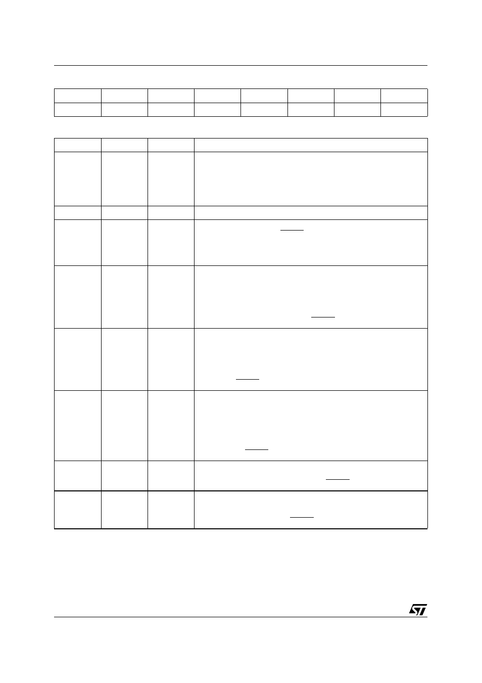 Table 65. description of the uista bits | ST & T UPSD3212C User Manual | Page 78 / 163