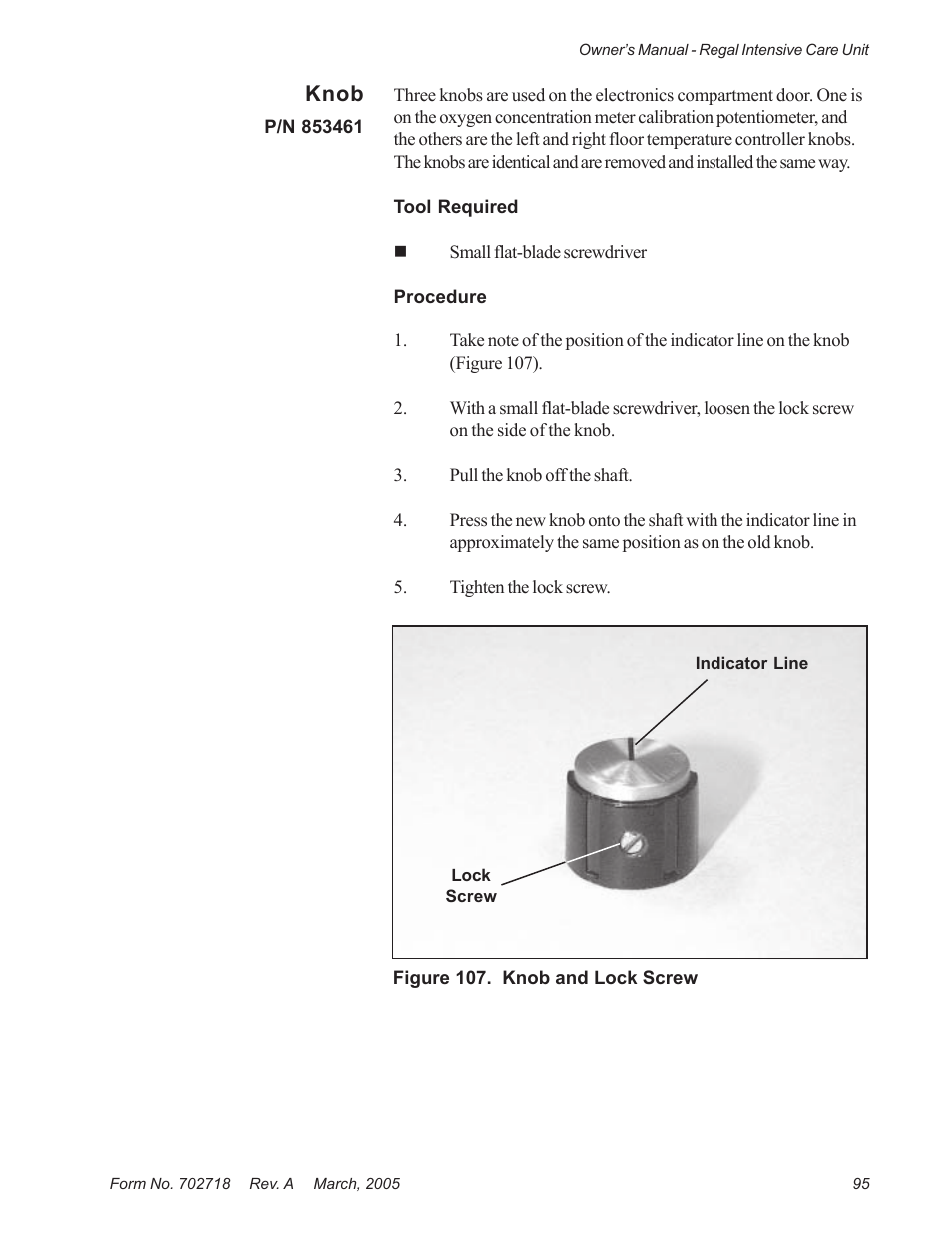 Suburban Mfg REGAL INTENSIVE CARE UNIT 12019-01-NGFREP User Manual | Page 107 / 184