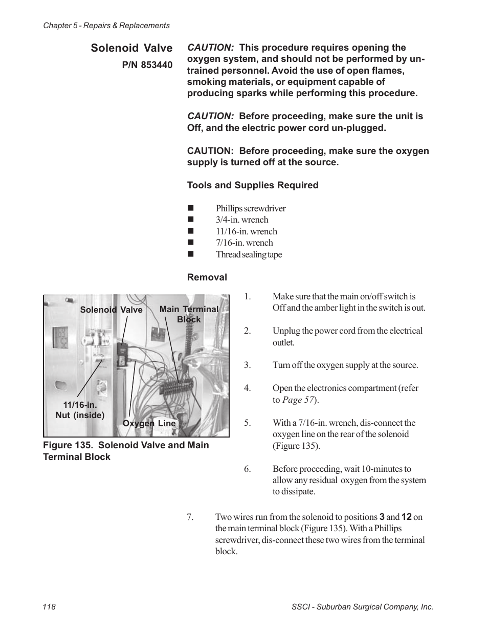 Suburban Mfg REGAL INTENSIVE CARE UNIT 12019-01-NGFREP User Manual | Page 130 / 184