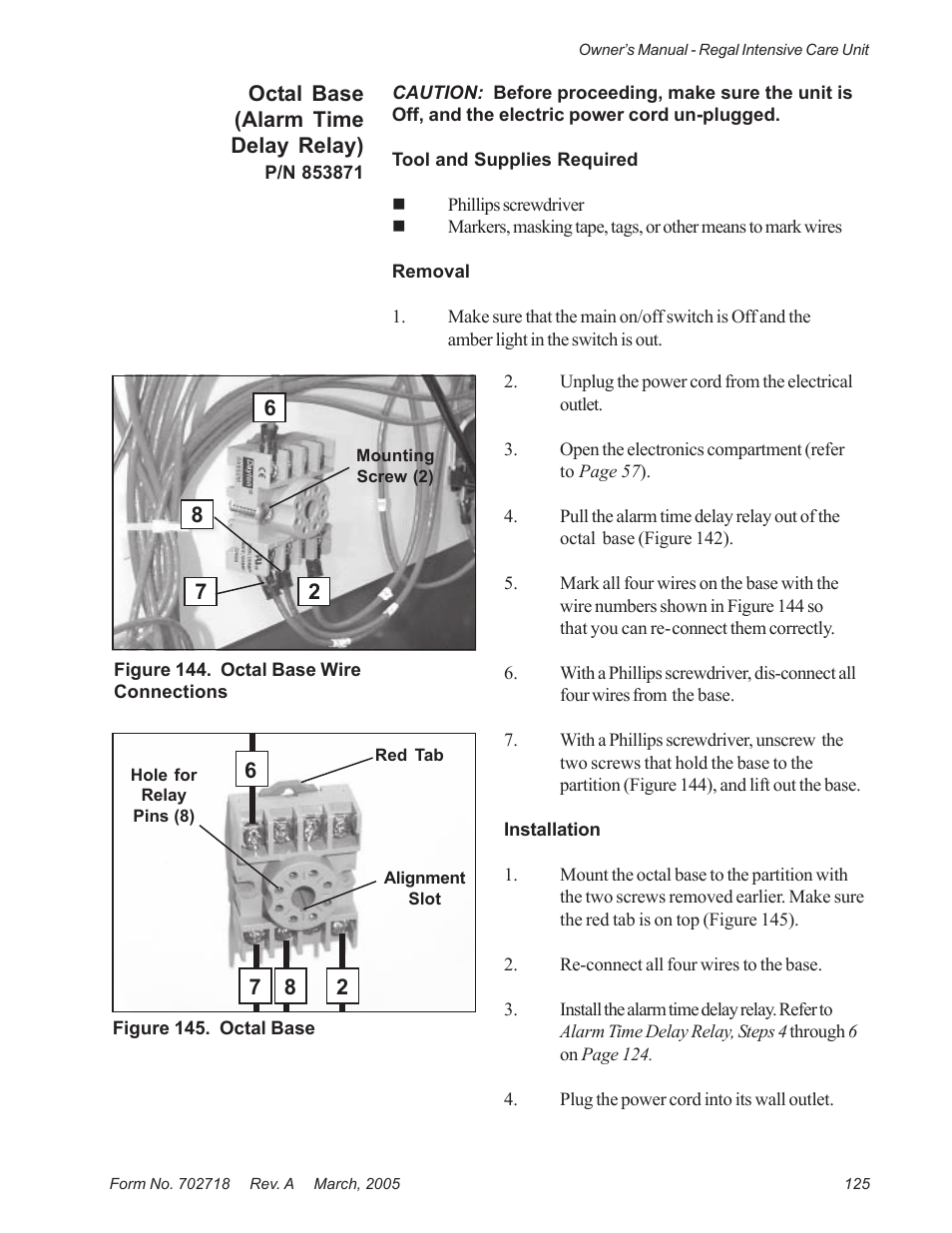 Suburban Mfg REGAL INTENSIVE CARE UNIT 12019-01-NGFREP User Manual | Page 137 / 184