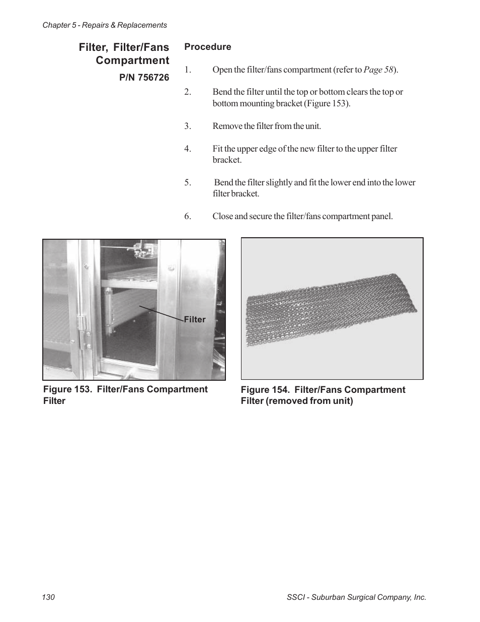 Suburban Mfg REGAL INTENSIVE CARE UNIT 12019-01-NGFREP User Manual | Page 142 / 184