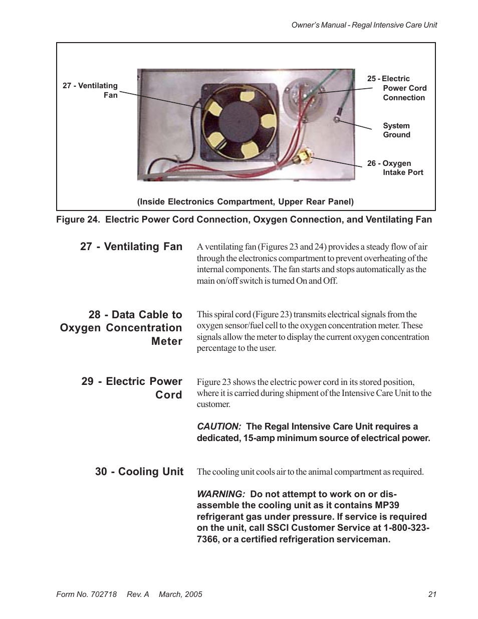 Suburban Mfg REGAL INTENSIVE CARE UNIT 12019-01-NGFREP User Manual | Page 33 / 184