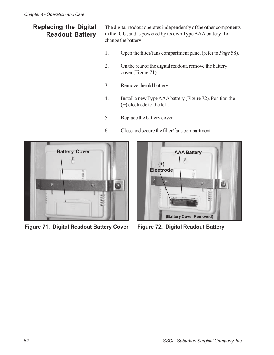 Suburban Mfg REGAL INTENSIVE CARE UNIT 12019-01-NGFREP User Manual | Page 74 / 184