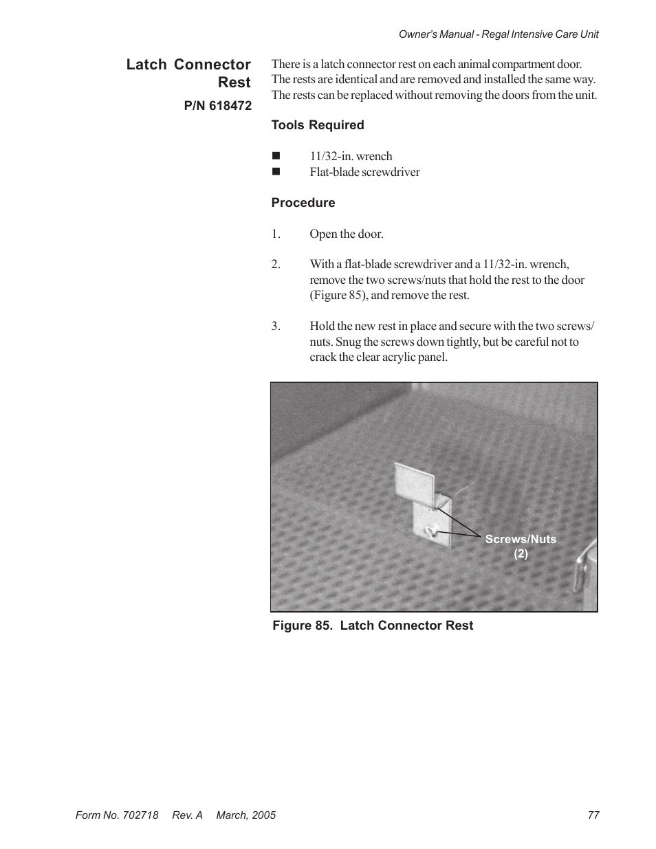 Suburban Mfg REGAL INTENSIVE CARE UNIT 12019-01-NGFREP User Manual | Page 89 / 184
