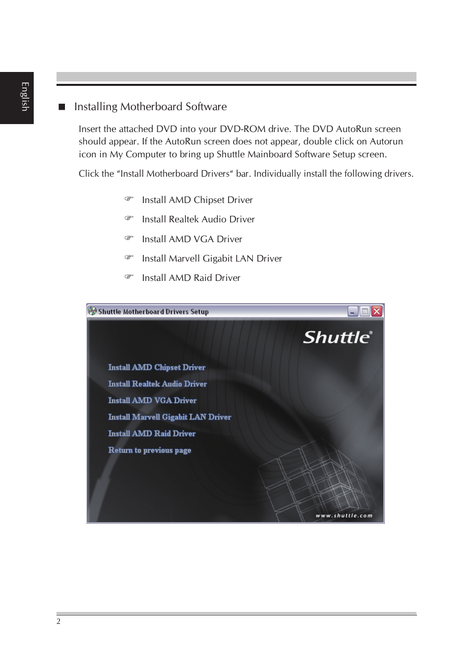 Shuttle Computer Group XPC SA76 User Manual | Page 6 / 26