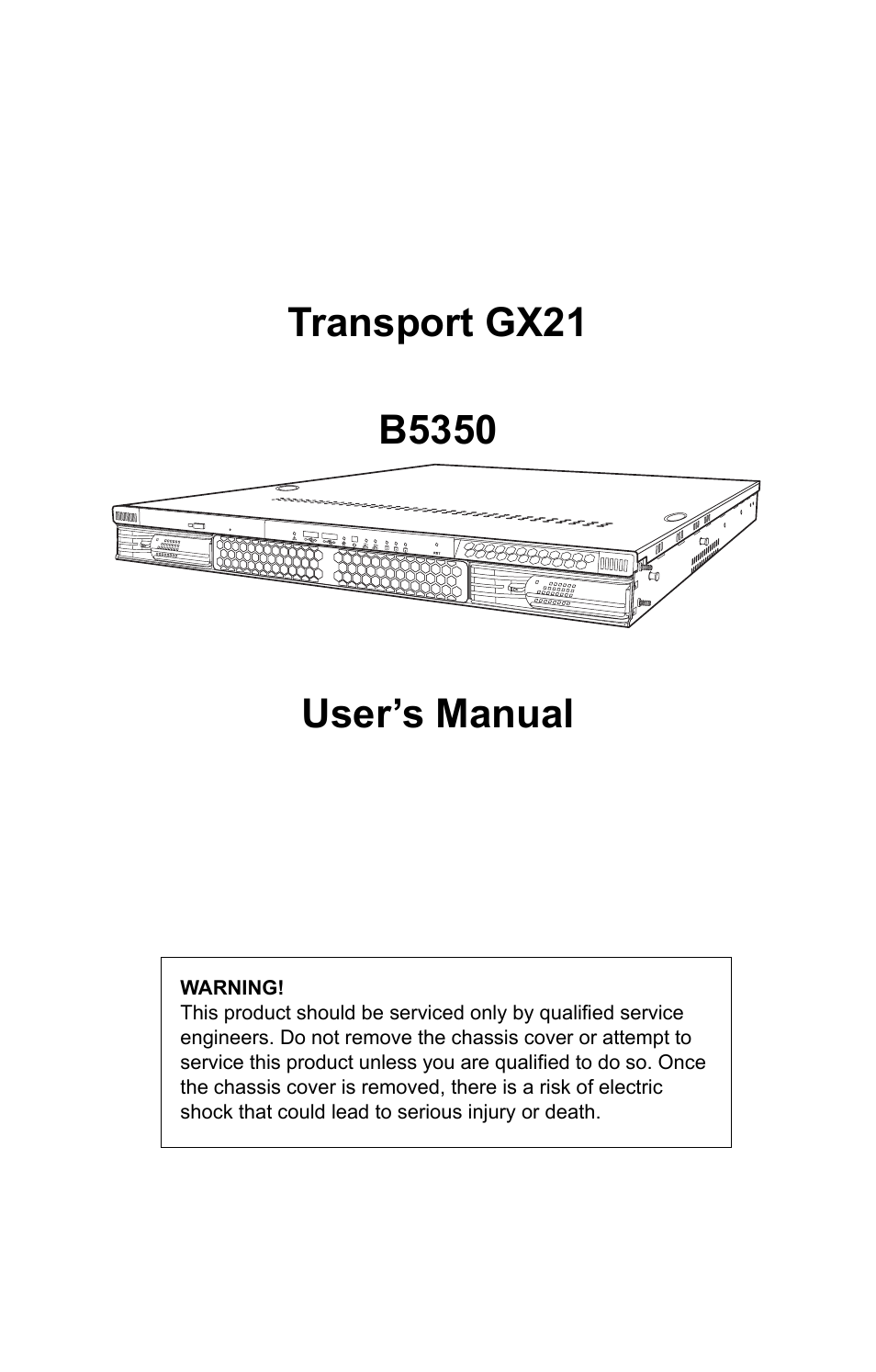 SIIG Transport GX21 B5350 User Manual | 70 pages