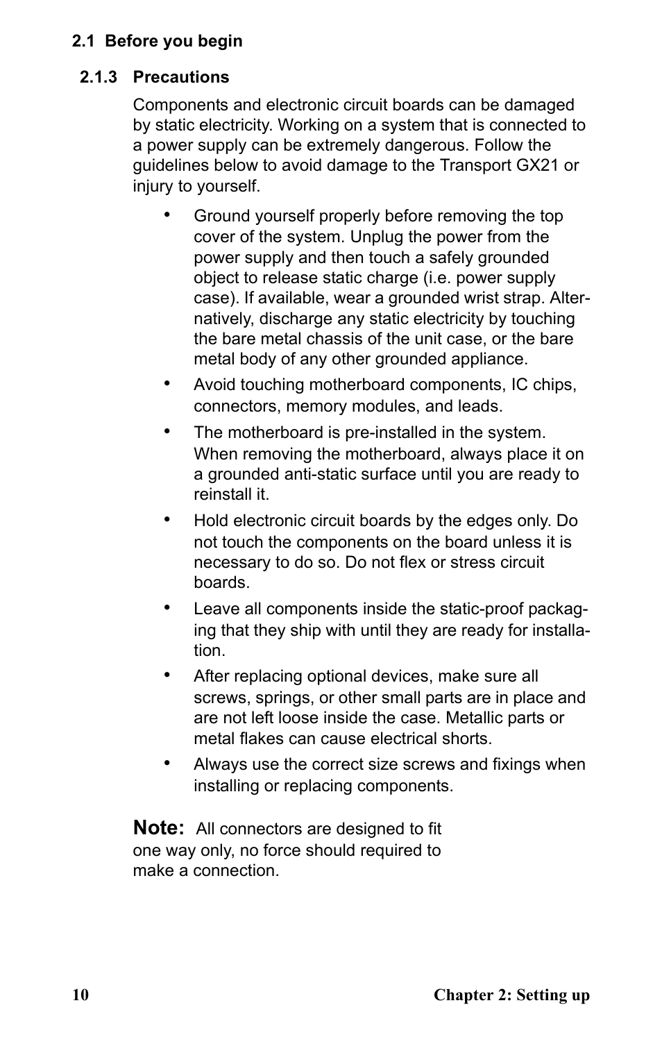 3 precautions, Precautions | SIIG Transport GX21 B5350 User Manual | Page 16 / 70