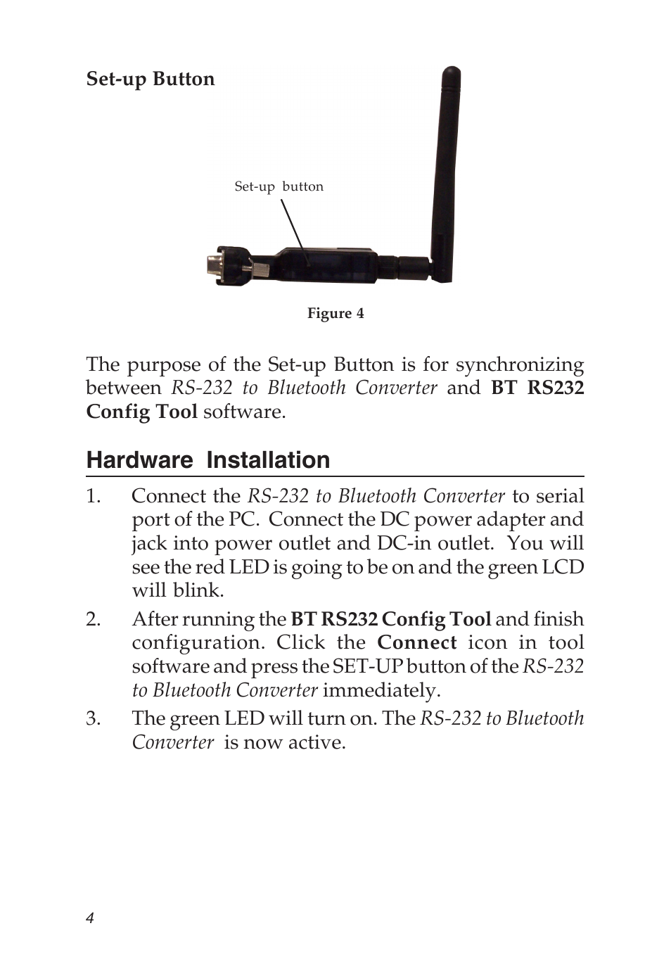 Hardware installation | SIIG RS-232 User Manual | Page 4 / 12