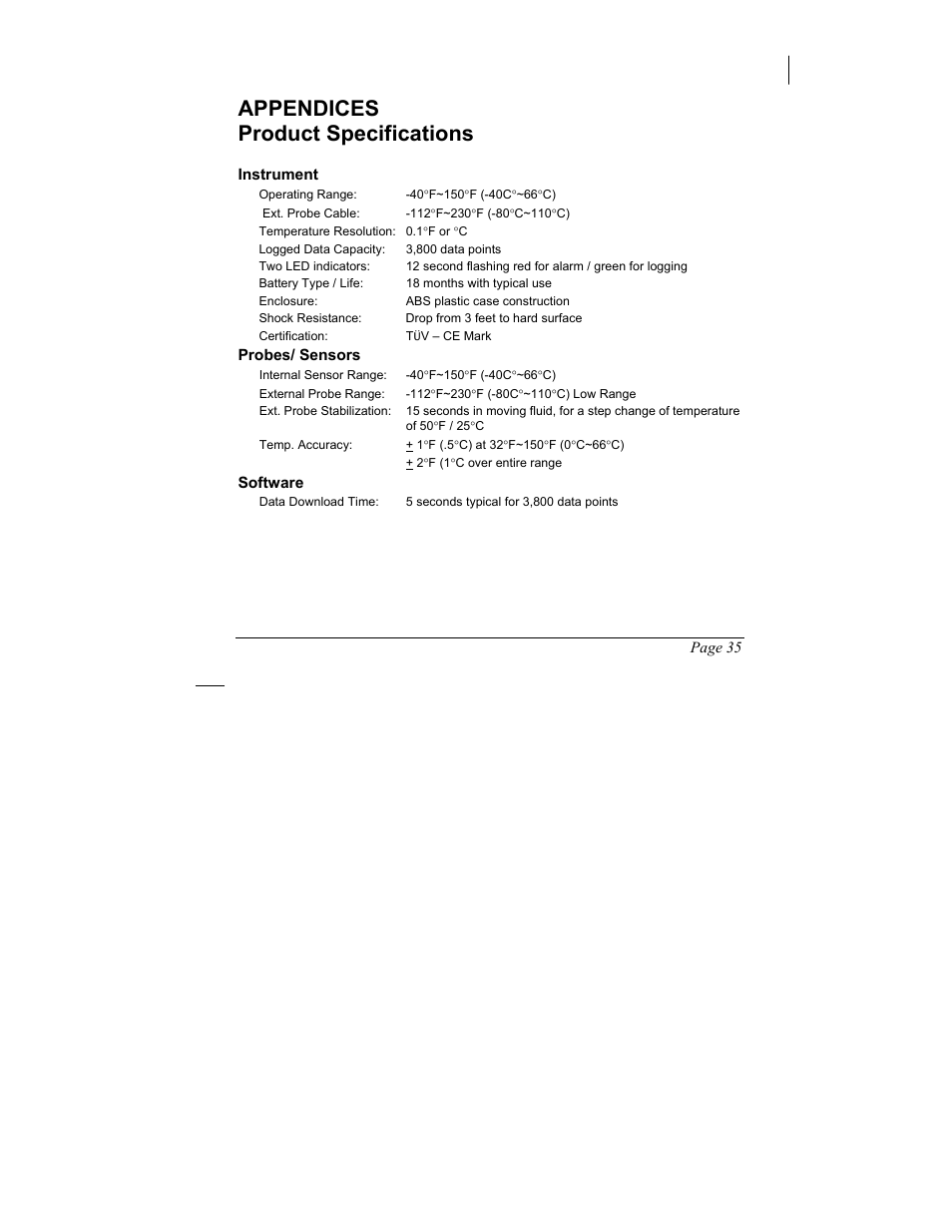 Appendices product specifications | SIIG 101828 User Manual | Page 39 / 44