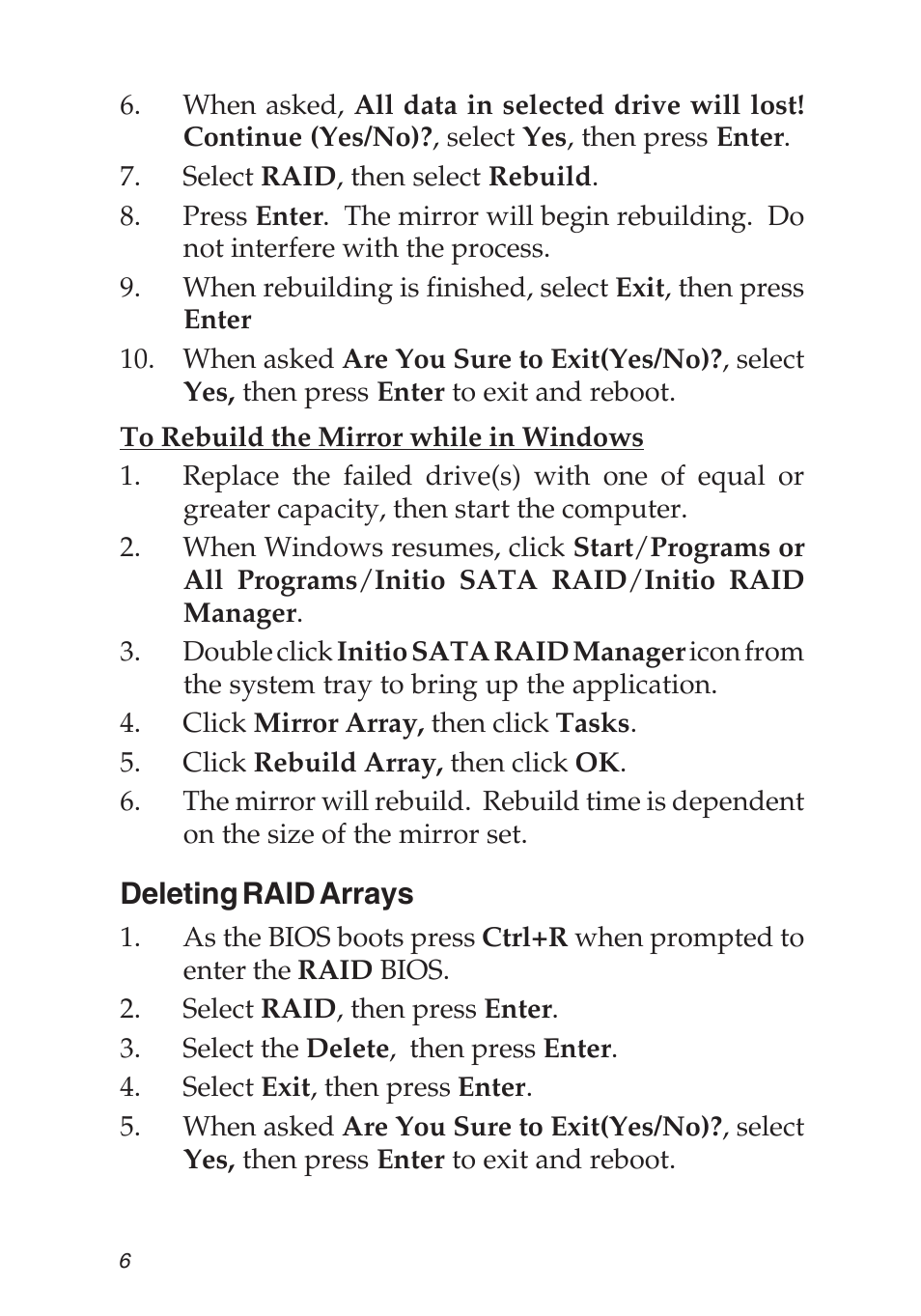 SIIG SATA II-150 User Manual | Page 6 / 16