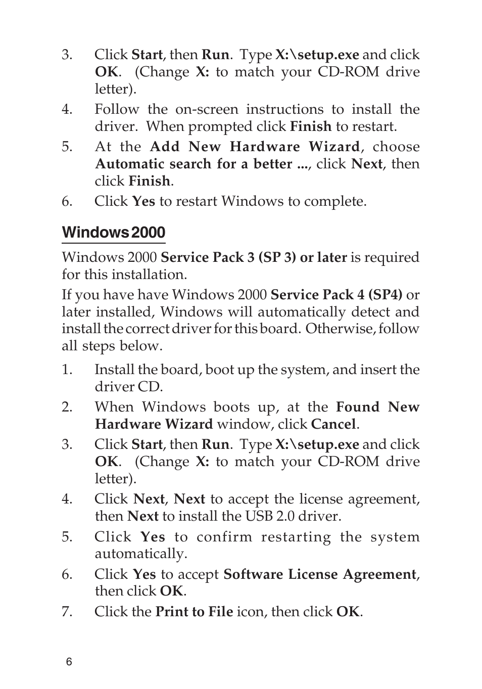 SIIG 04-0288E User Manual | Page 6 / 12