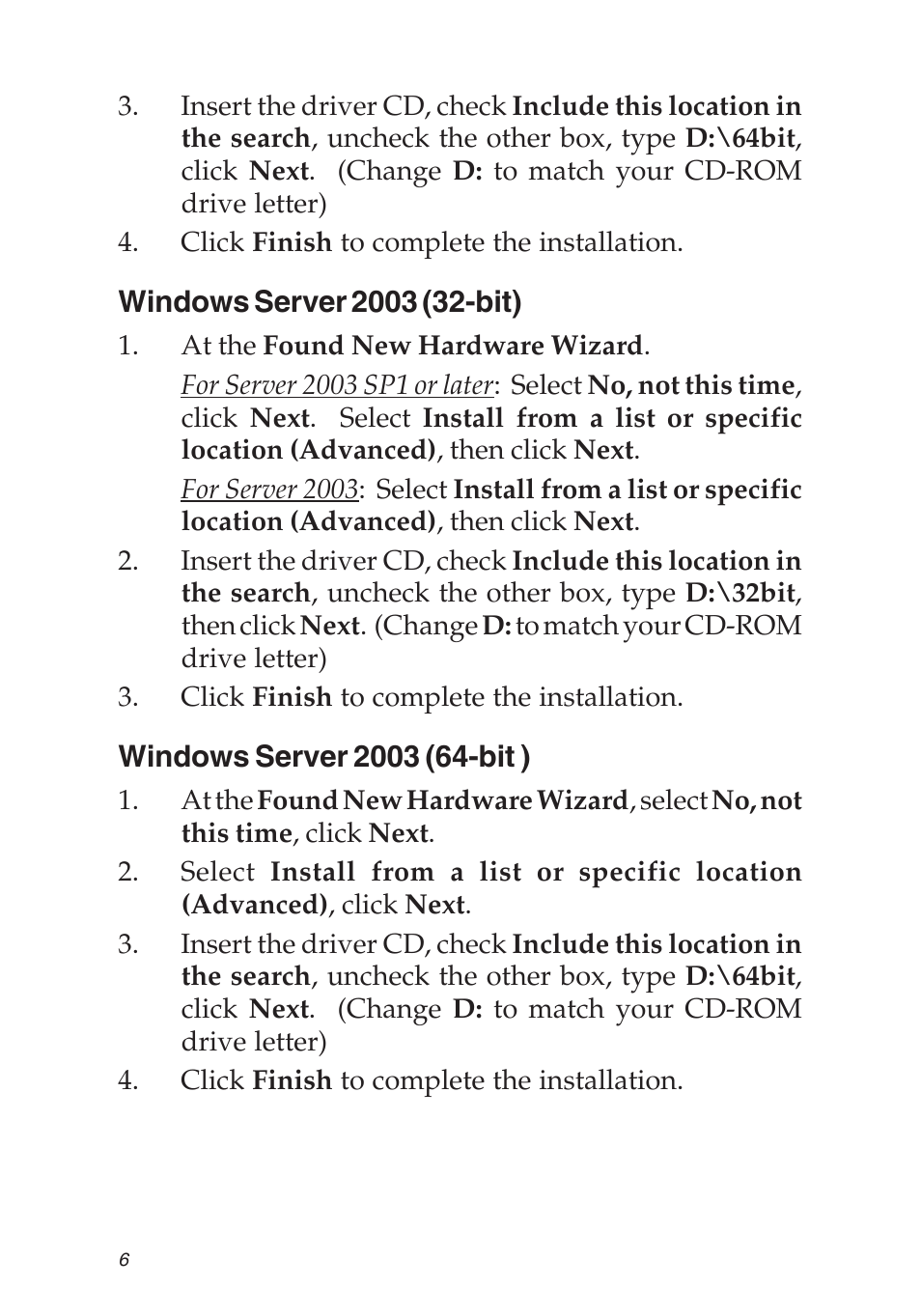 SIIG 04-0629A User Manual | Page 6 / 12