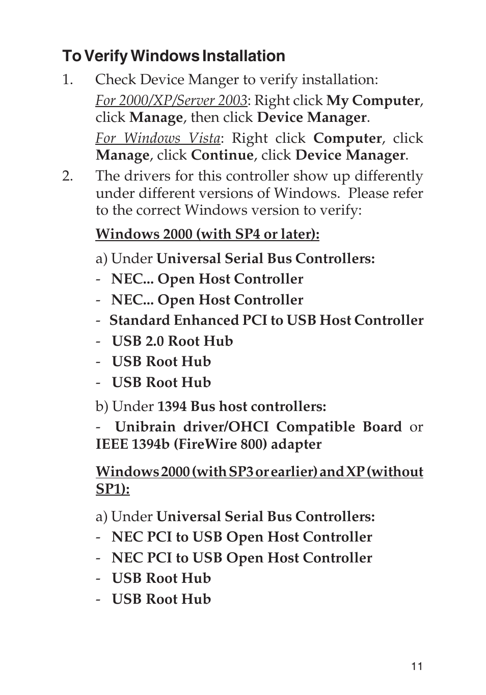 SIIG FREEFLOW 701P48438 User Manual | Page 11 / 20