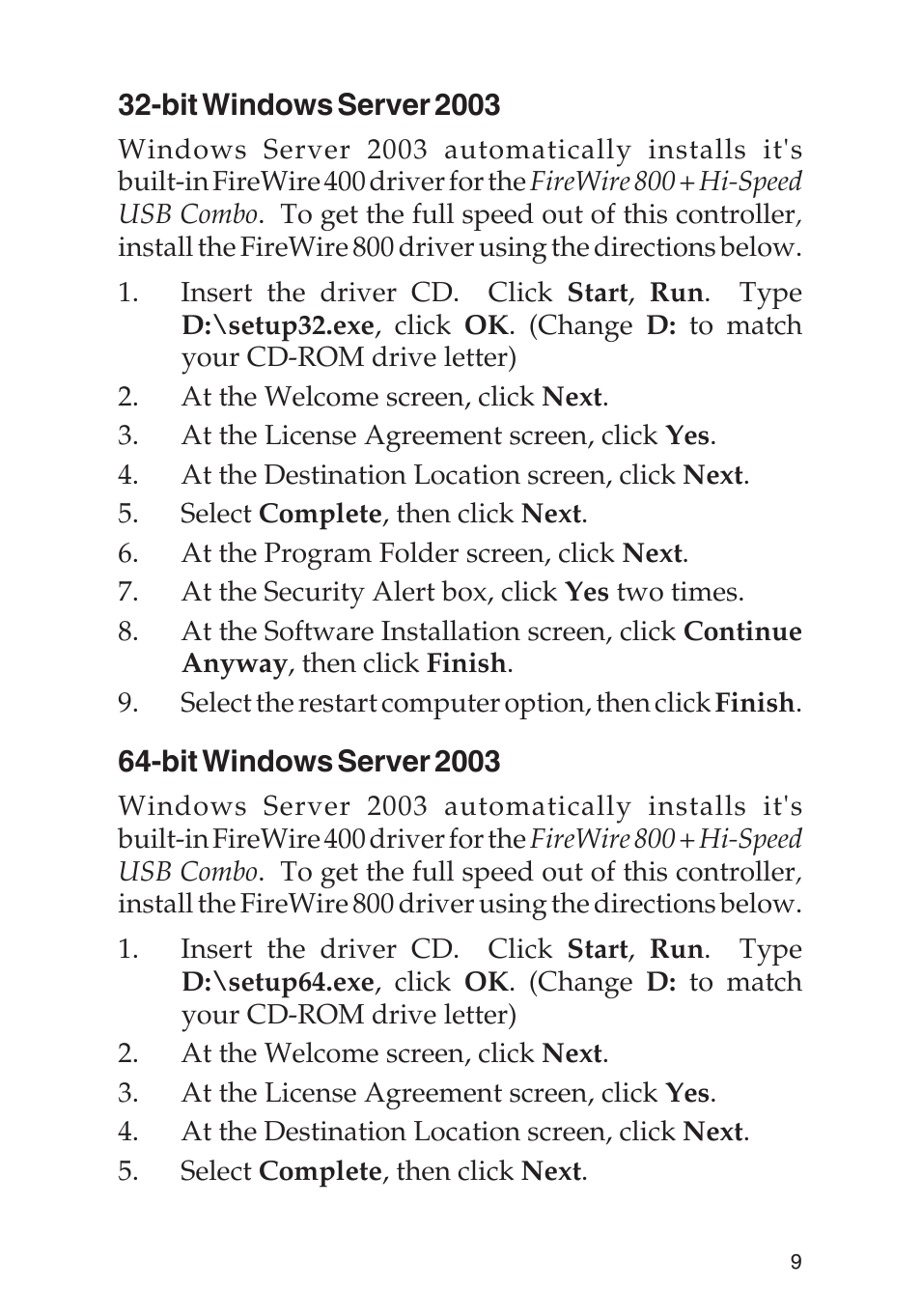 SIIG FREEFLOW 701P48438 User Manual | Page 9 / 20