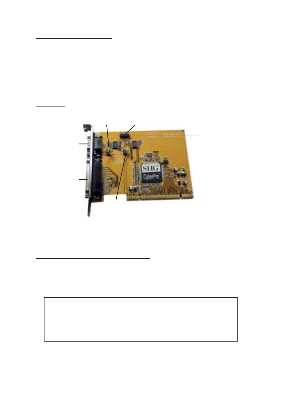 Package contents, Layout, Jumper settings (jp1, jp2) | SIIG CYBER 2S1P User Manual | Page 2 / 12