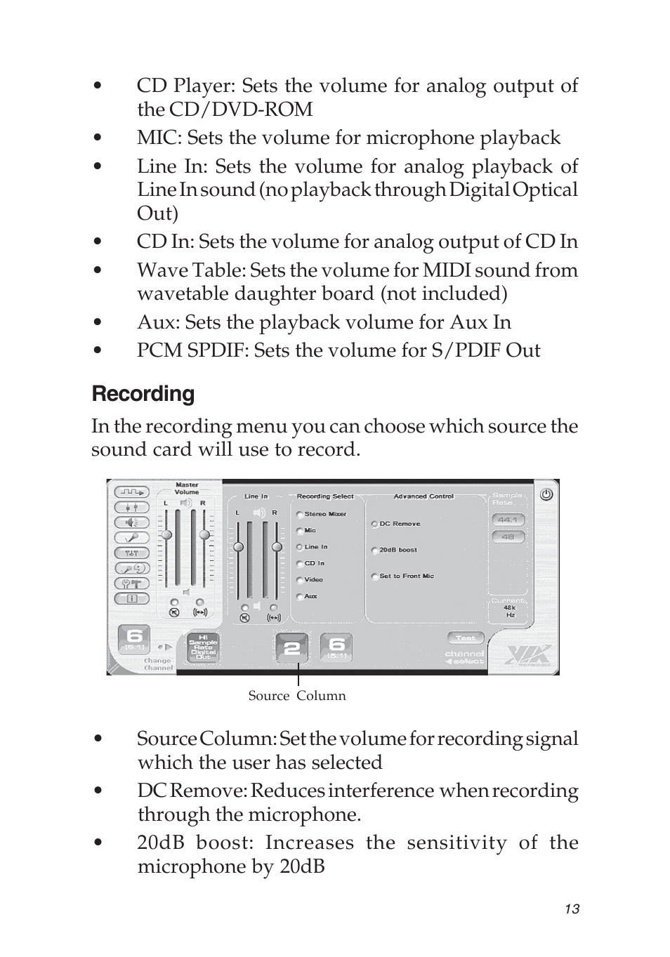 Recording | SIIG 04-0631A User Manual | Page 13 / 20