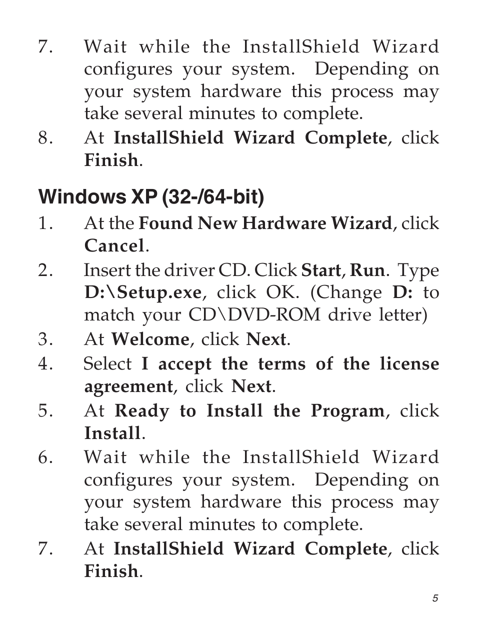 SIIG 5053 User Manual | Page 5 / 8