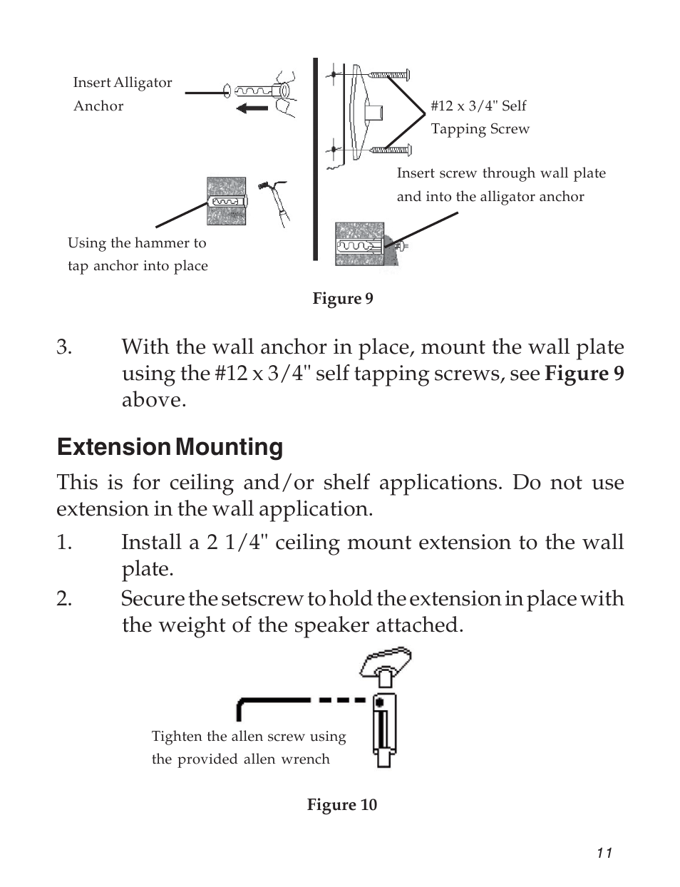 Extension mounting | SIIG 04-0600B User Manual | Page 11 / 16
