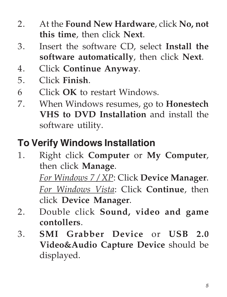 SIIG 104-0561C User Manual | Page 5 / 12