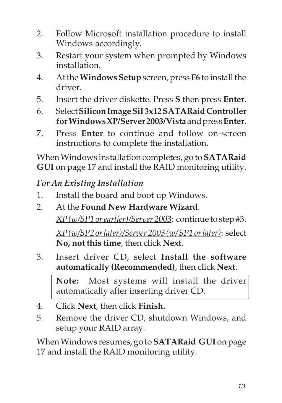 SIIG 04-0373C User Manual | Page 13 / 36