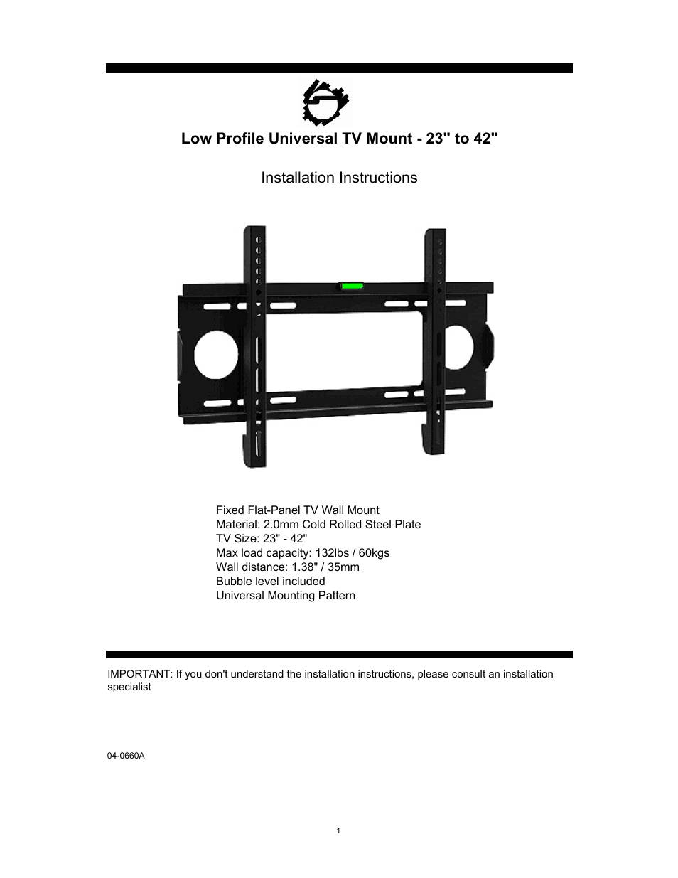 SIIG 04-0660A User Manual | 8 pages