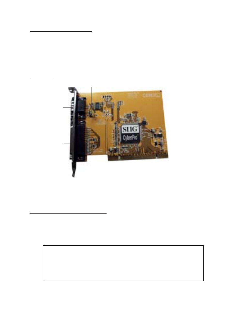 Package contents, Layout, Jumper settings (jp1) | SIIG CYBER 1S1P PCI User Manual | Page 2 / 12