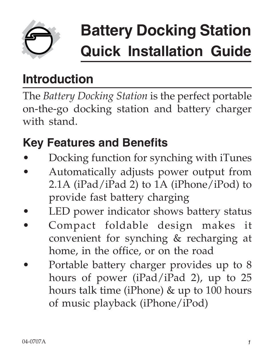 SIIG Automobile Battery Charger User Manual | 12 pages