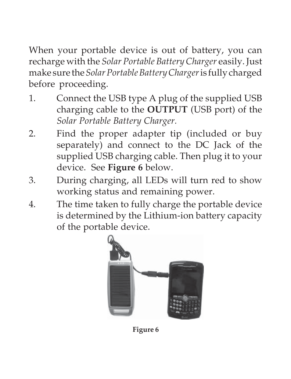 Recharging your portable devices | SIIG 04-0599A User Manual | Page 6 / 12