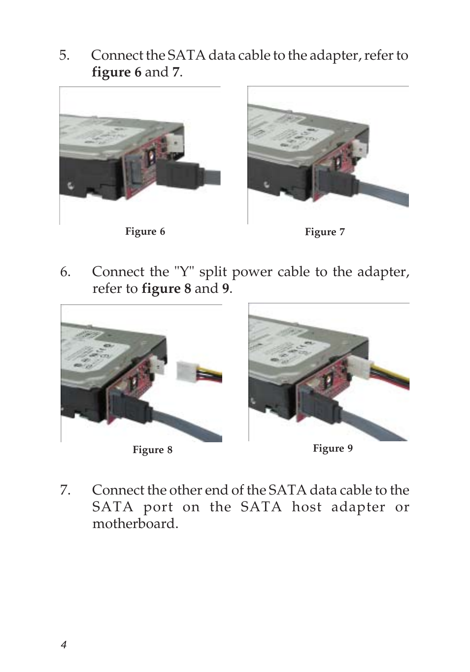 SIIG 04-0476A User Manual | Page 4 / 8