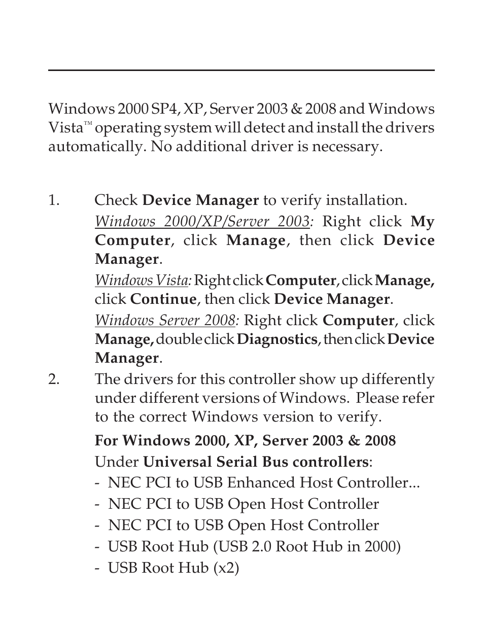Driver installation | SIIG Computer Drive User Manual | Page 4 / 8