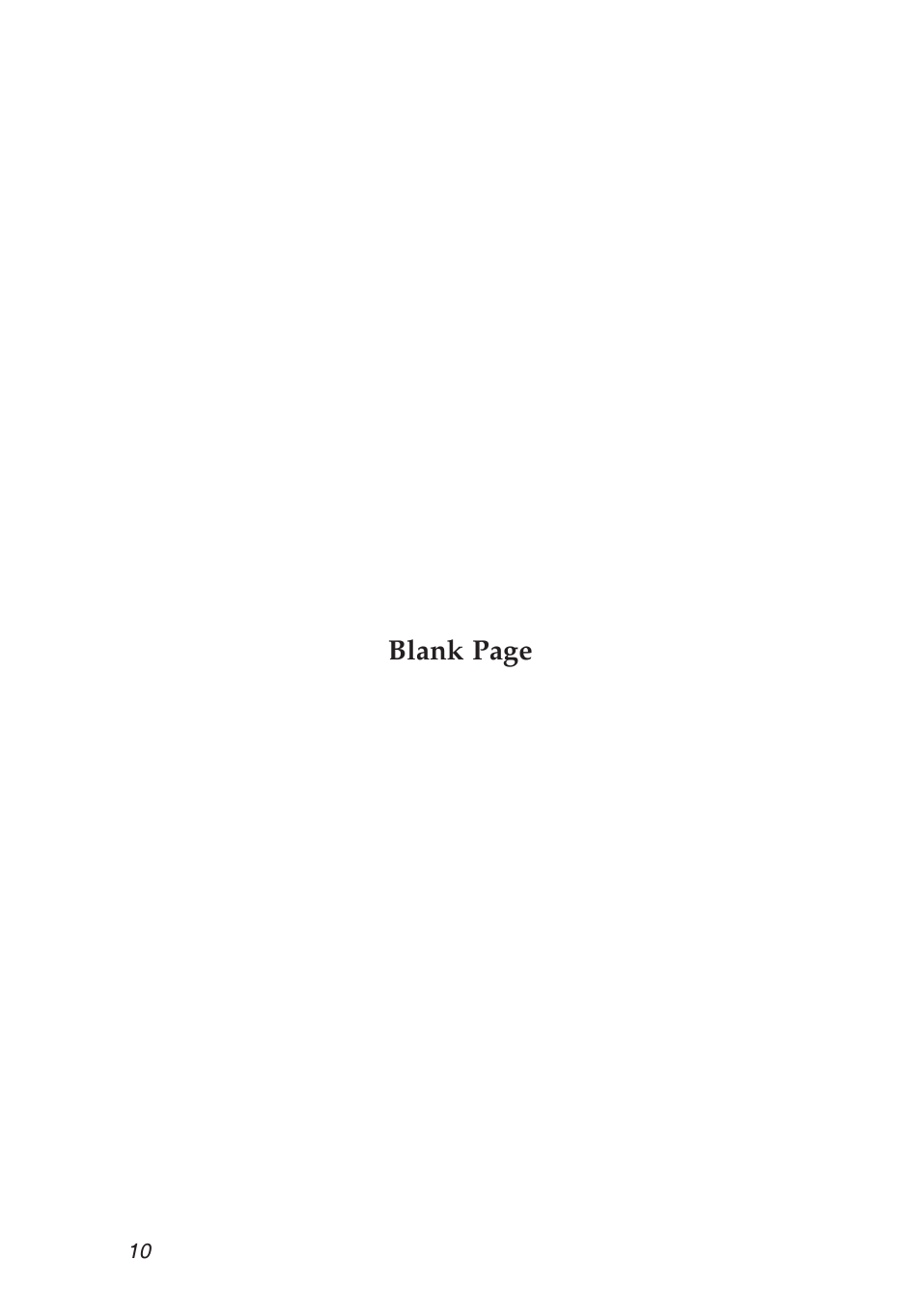 Blank page | SIIG 04-0501A User Manual | Page 10 / 12
