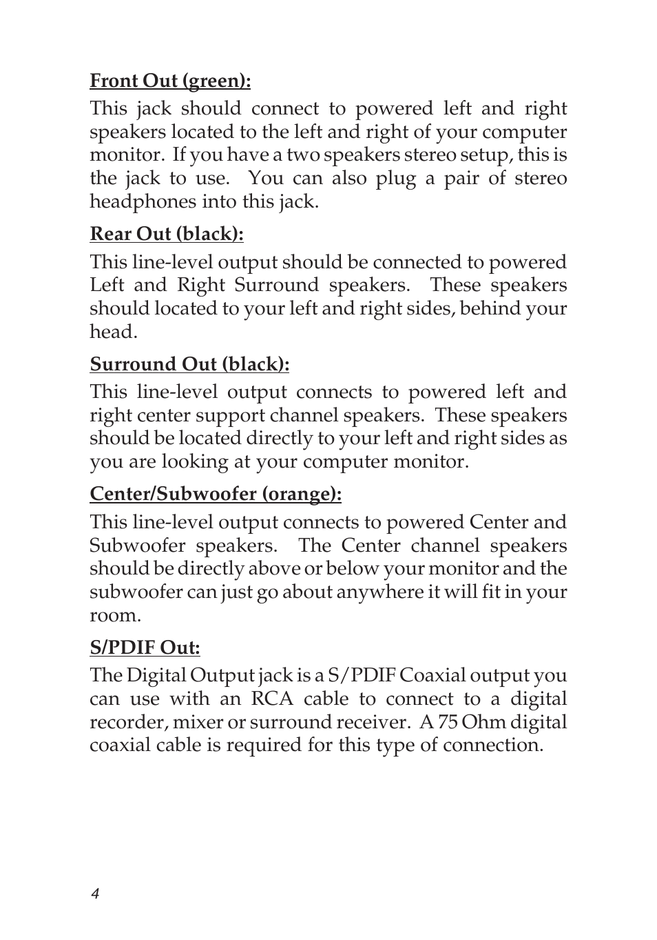 SIIG 04-0501A User Manual | Page 4 / 12