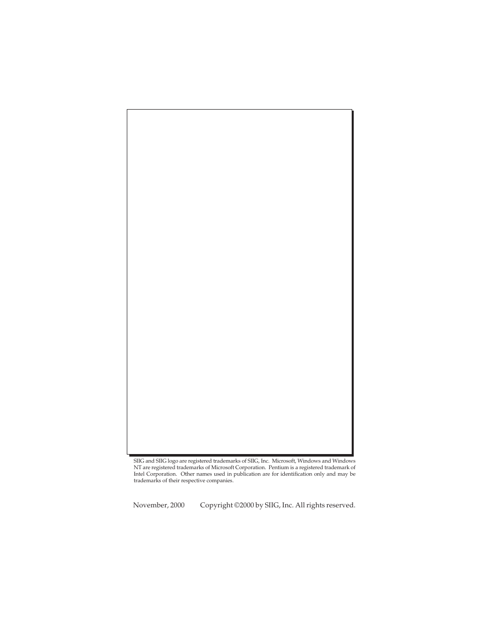 SIIG 04-0202A User Manual | Page 8 / 8