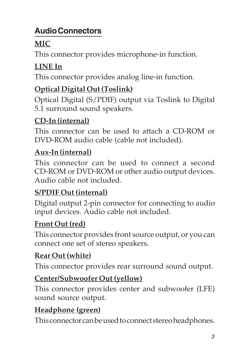 SIIG 04-0456A User Manual | Page 3 / 16