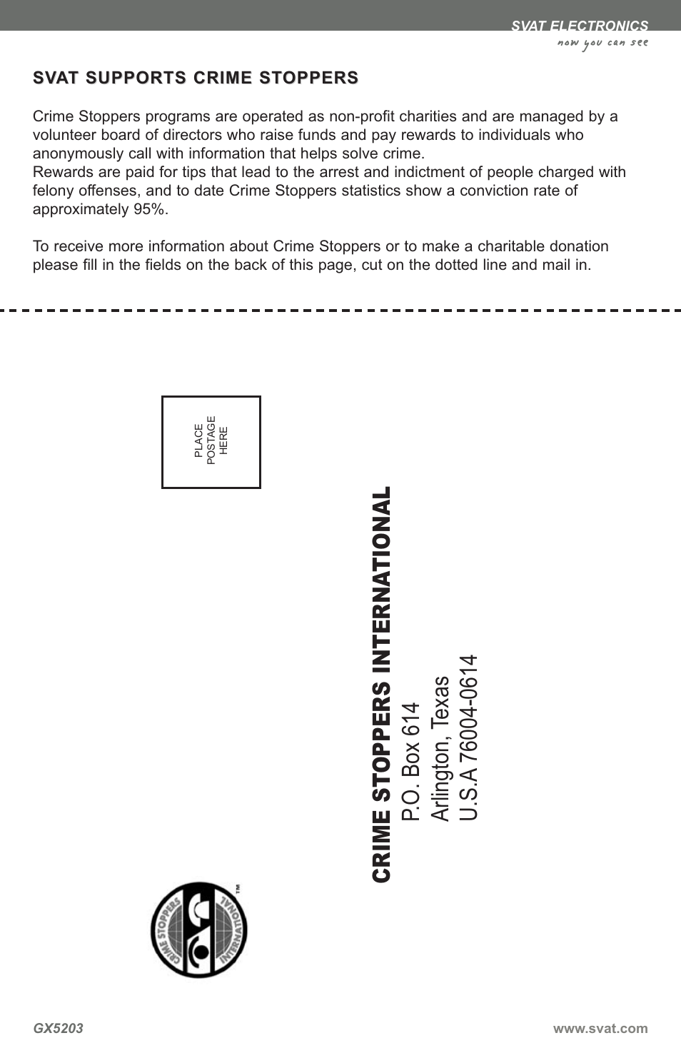 Now you can see | SVAT Electronics GX5203 User Manual | Page 13 / 16