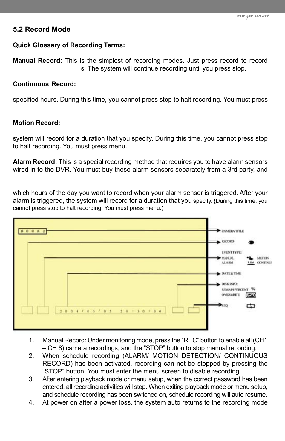 Now you can see | SVAT Electronics CLEARVU3 User Manual | Page 12 / 61