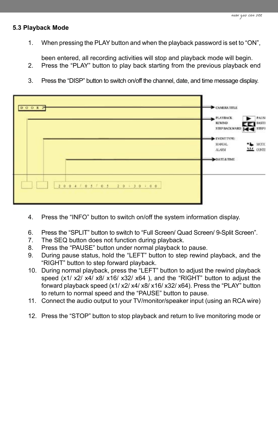 Now you can see | SVAT Electronics CLEARVU3 User Manual | Page 13 / 61