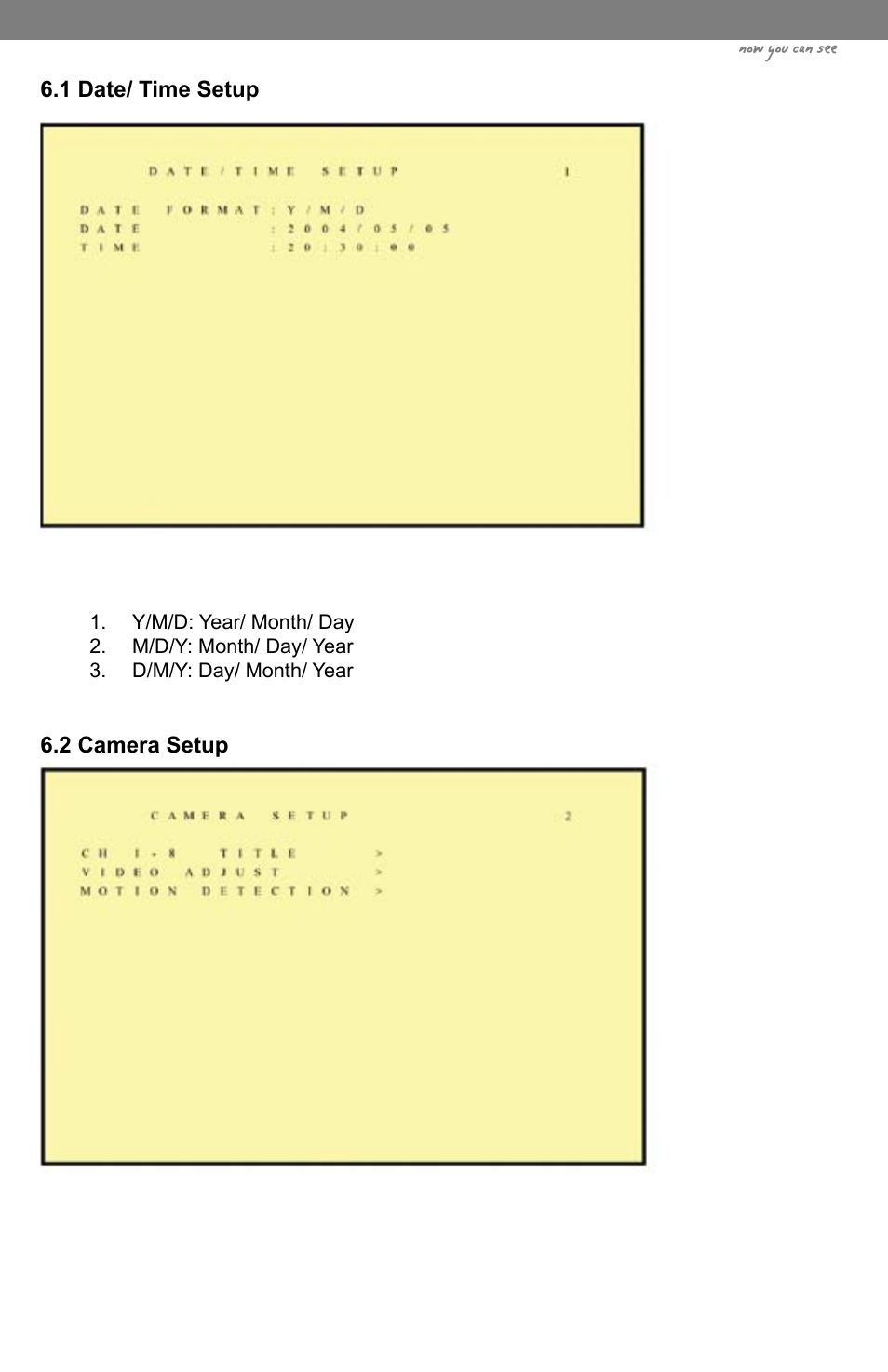 Now you can see | SVAT Electronics CLEARVU3 User Manual | Page 16 / 61