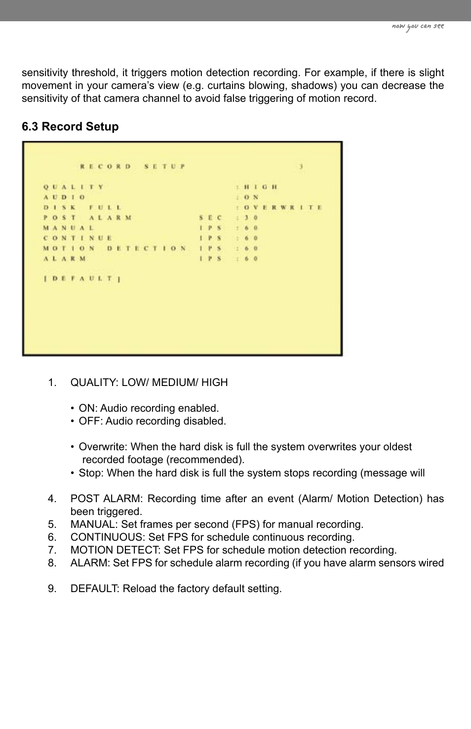 Now you can see | SVAT Electronics CLEARVU3 User Manual | Page 19 / 61