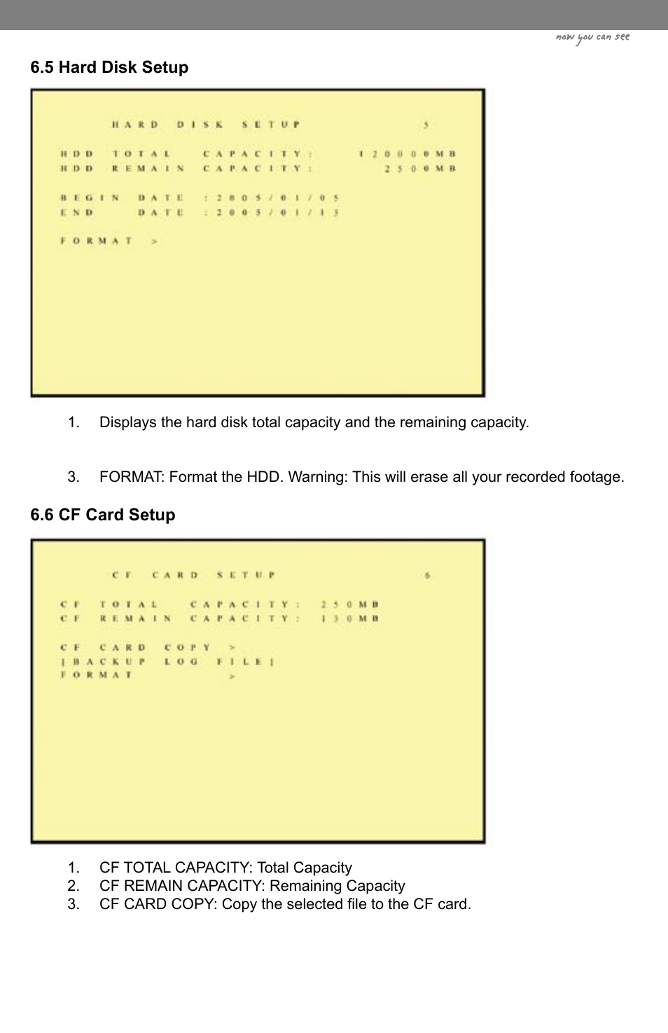 Now you can see | SVAT Electronics CLEARVU3 User Manual | Page 21 / 61