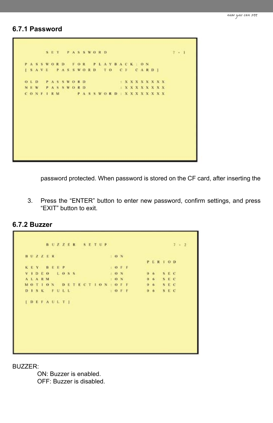 Now you can see | SVAT Electronics CLEARVU3 User Manual | Page 24 / 61
