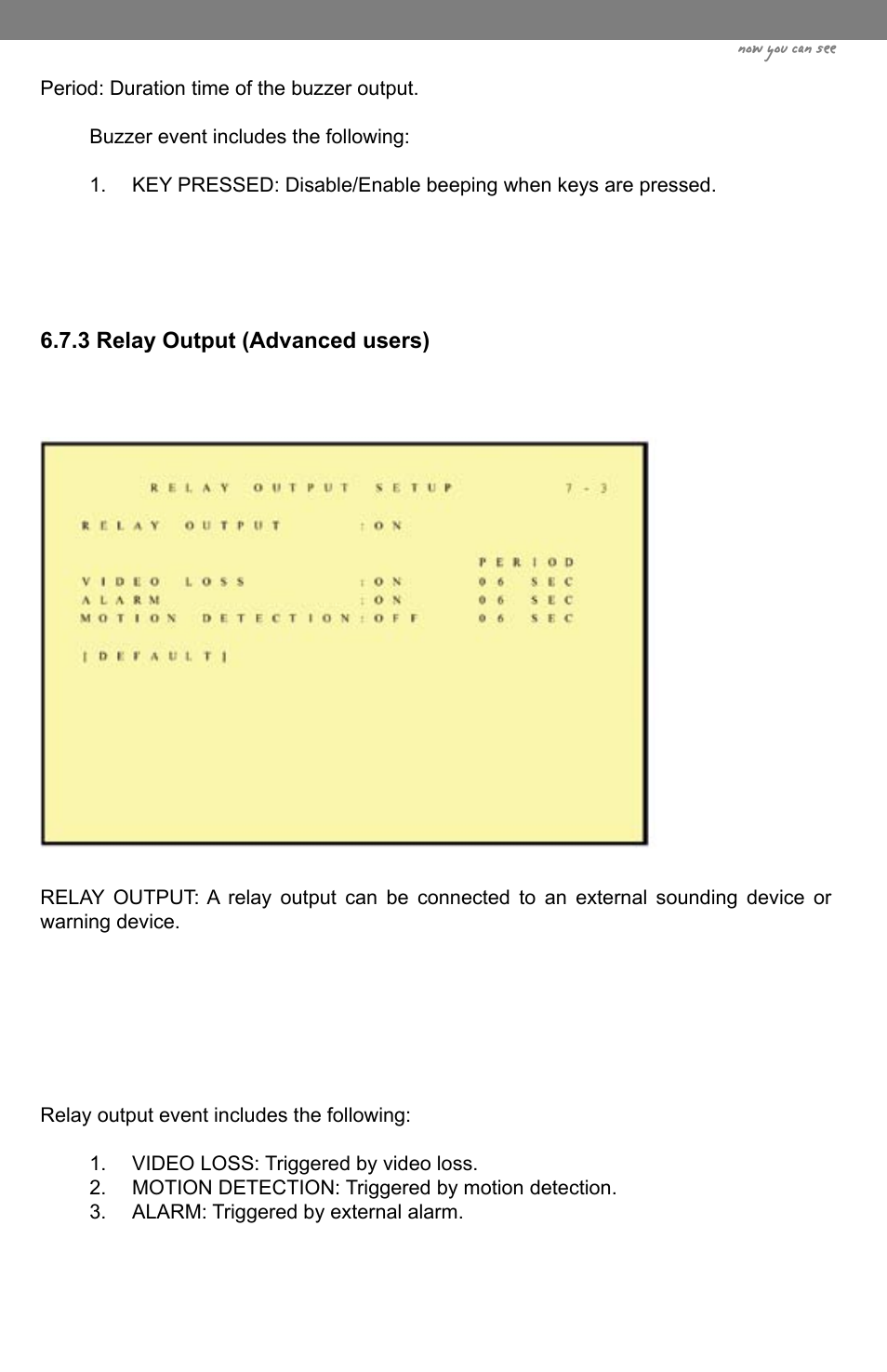 Now you can see | SVAT Electronics CLEARVU3 User Manual | Page 25 / 61