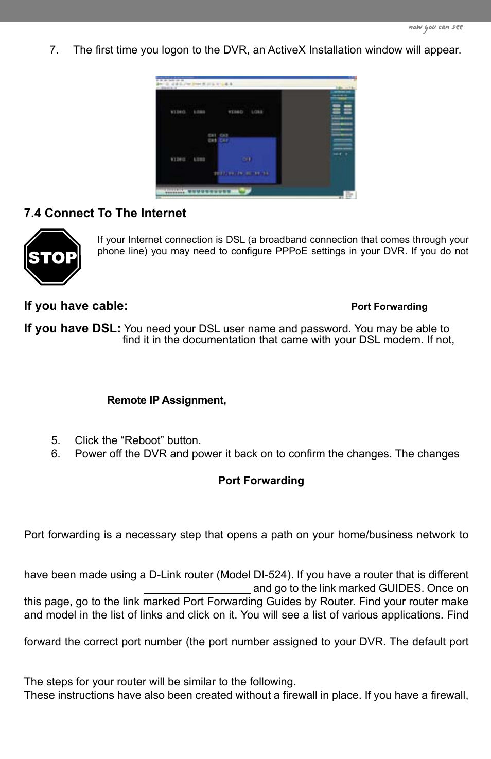Now you can see | SVAT Electronics CLEARVU3 User Manual | Page 31 / 61